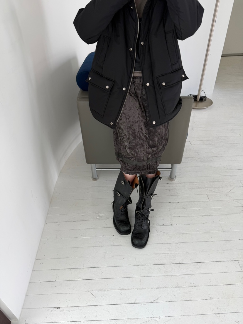 MINIMUZE東大門實拍女裝新款真品推薦人氣熱賣短款棉服絨MINIMUZE短款棉服