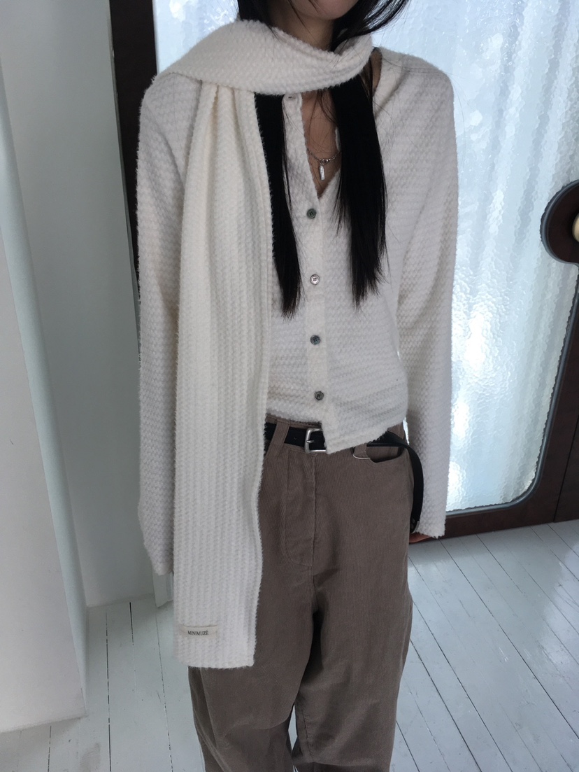 MINIMUZE韓國代購女裝新品真品時尚人氣熱賣套裝圍巾開衫MINIMUZE套裝