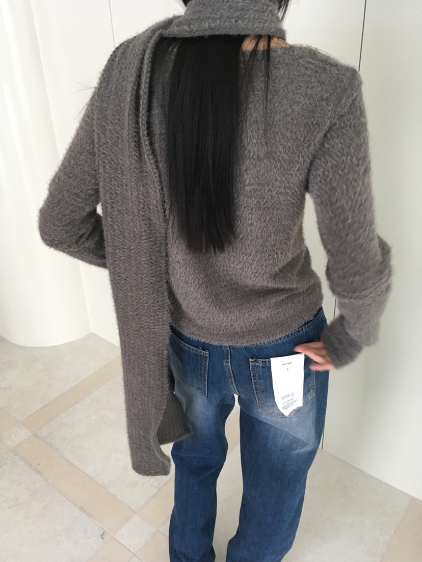 MINIMUZE韓國代購女裝新品真品時尚人氣熱賣套裝圍巾開衫MINIMUZE套裝