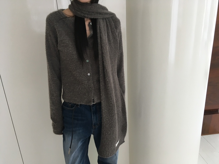 MINIMUZE韓國代購女裝新品真品時尚人氣熱賣套裝圍巾開衫MINIMUZE套裝