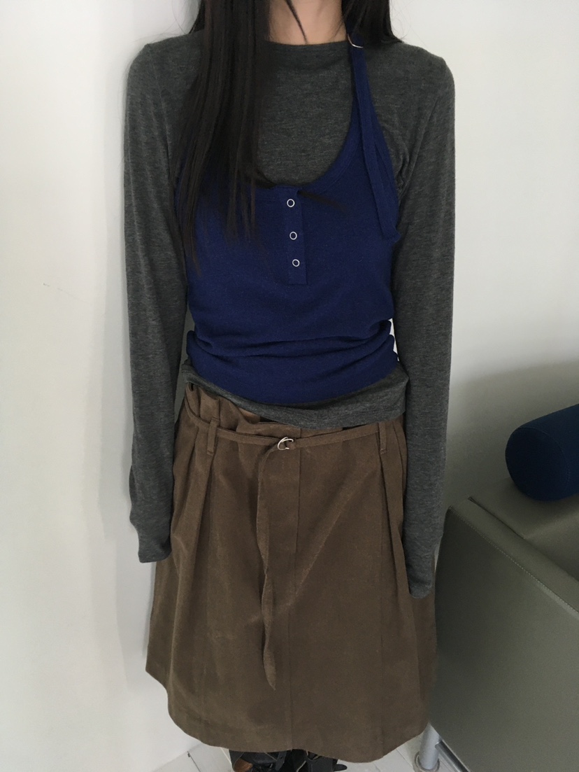MINIMUZE韓國代購女士新品時尚休閑推薦真品熱賣長袖T恤寬松MINIMUZE長袖T恤
