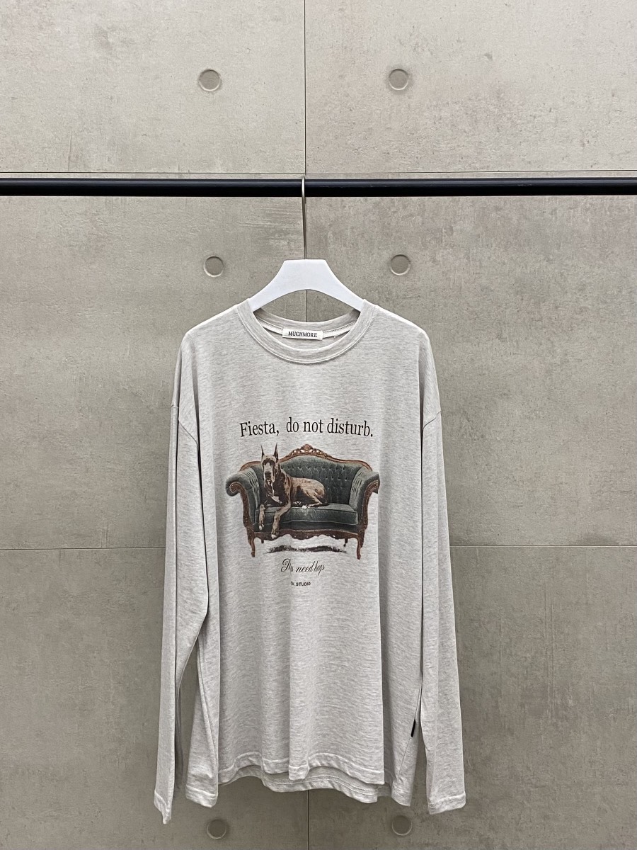 MUCH MORE/JACKPOT韓國直郵女士新款人氣時尚真品長袖T恤MUCH MORE/JACKPOT長袖T恤圖色2