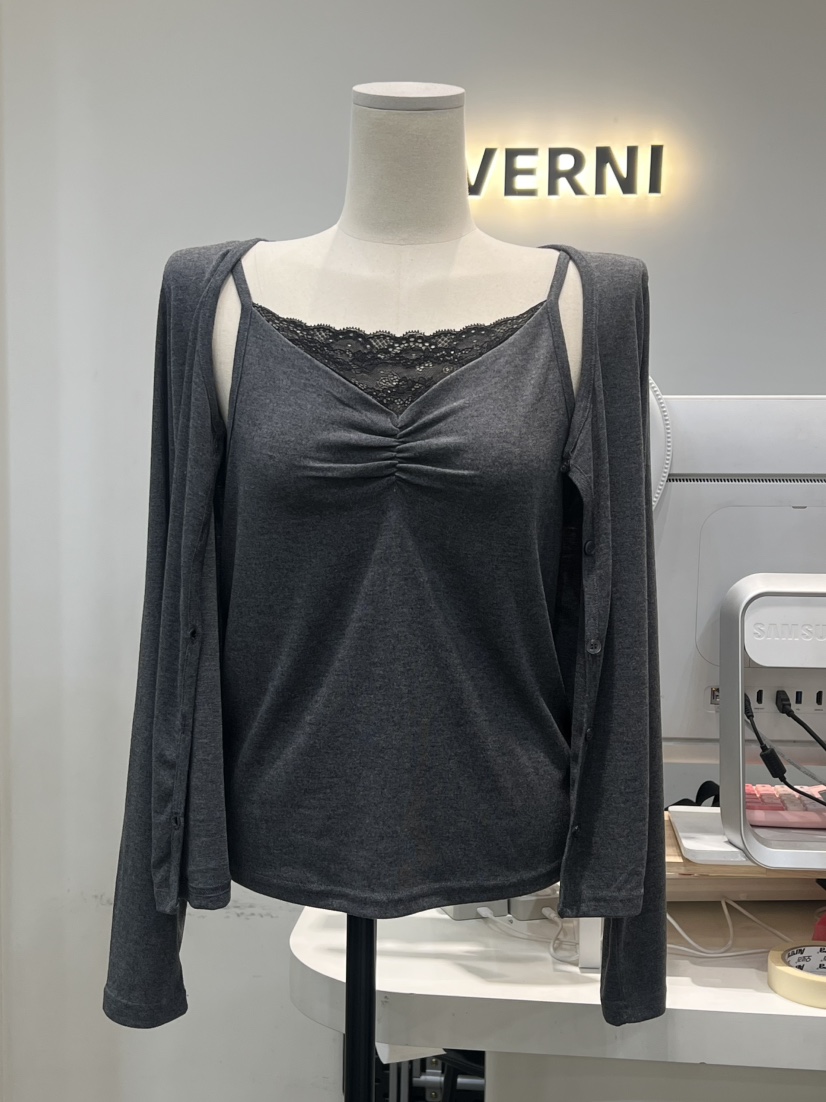 VERNI東大門代購女士新款熱賣推薦時尚休閑真品人氣套裝開襟VERNI套裝