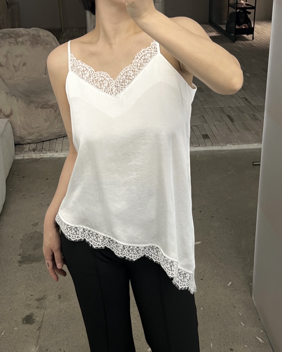 VERNI韓國直郵女裝新款真品時尚人氣熱賣吊帶背心蕾絲無袖VERNI吊帶/背心