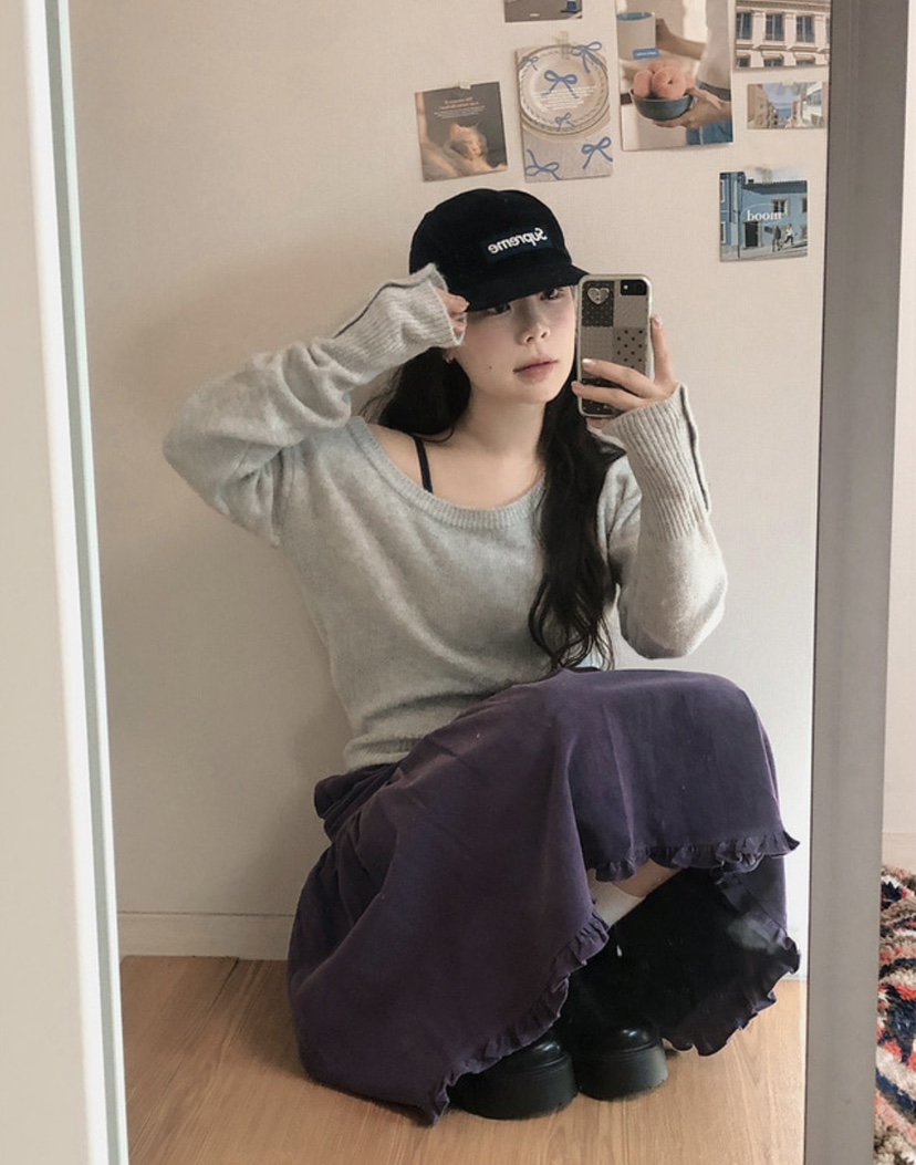 LETAILOR韓國代購女士新款休閑時尚熱賣推薦半身裙中短裙LETAILOR半身裙/中短裙