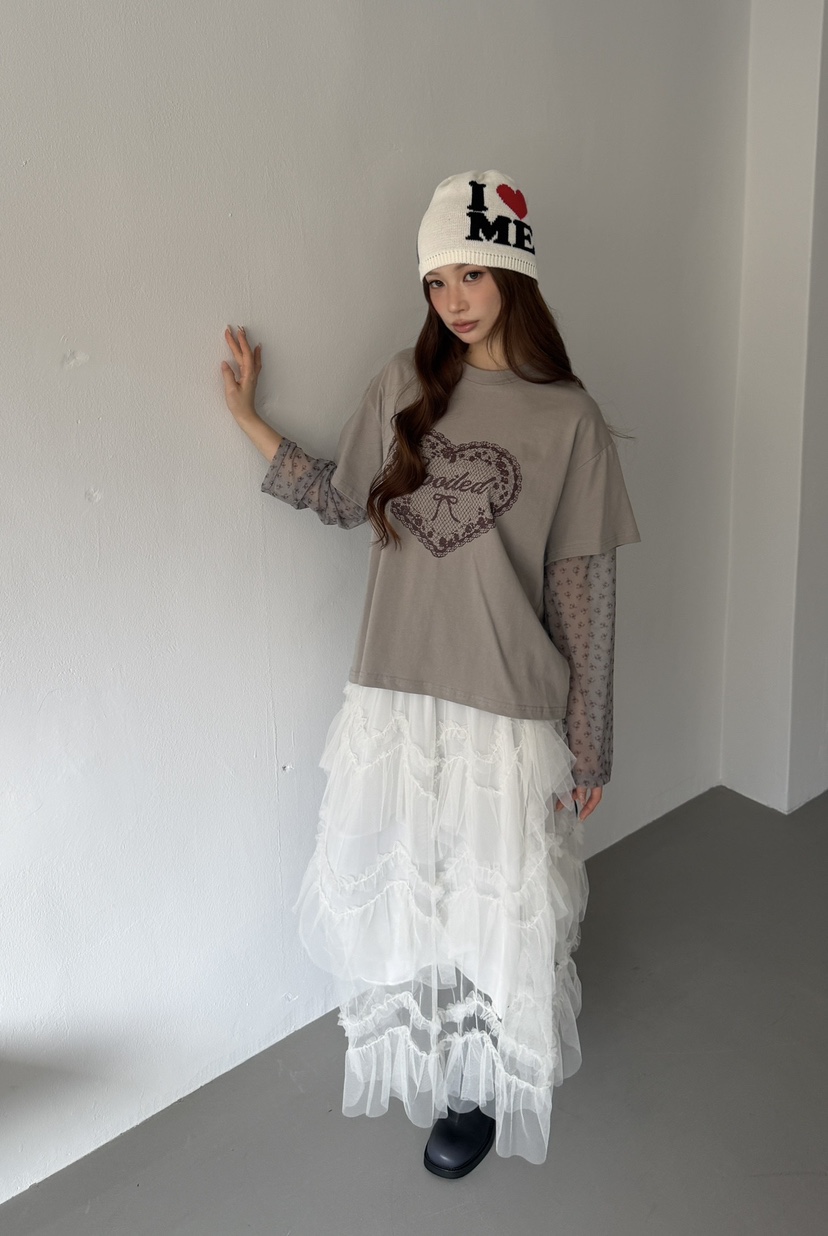 LOVABLE-L韓國直郵女裝新款推薦時尚真品人氣熱賣長袖T恤LOVABLE長袖T恤