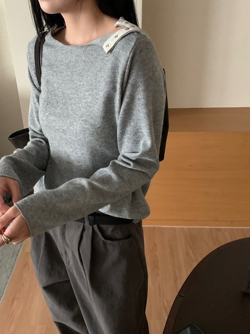 BLEECKER韓國代購女士新品真品人氣推薦休閑時尚熱賣長袖T恤BLEECKER長袖T恤
