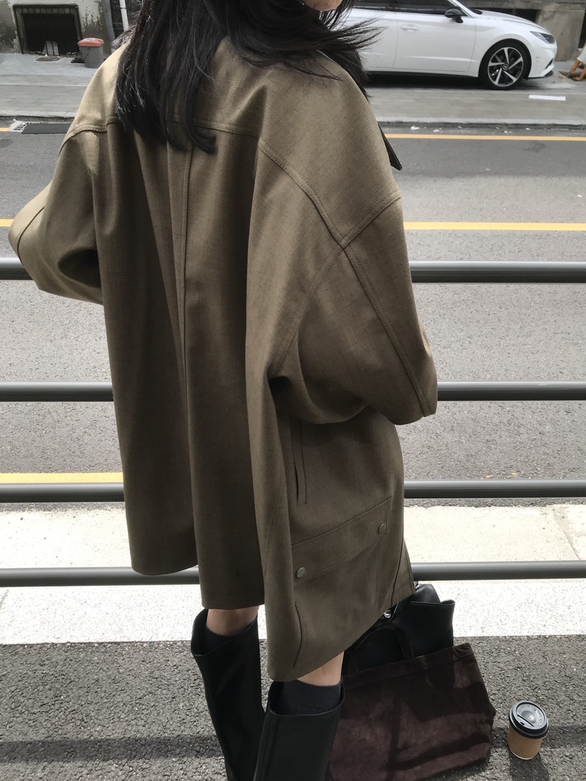 LOFN東大門實拍女裝新品人氣時尚熱賣推薦休閑真品夾克LOFN夾克
