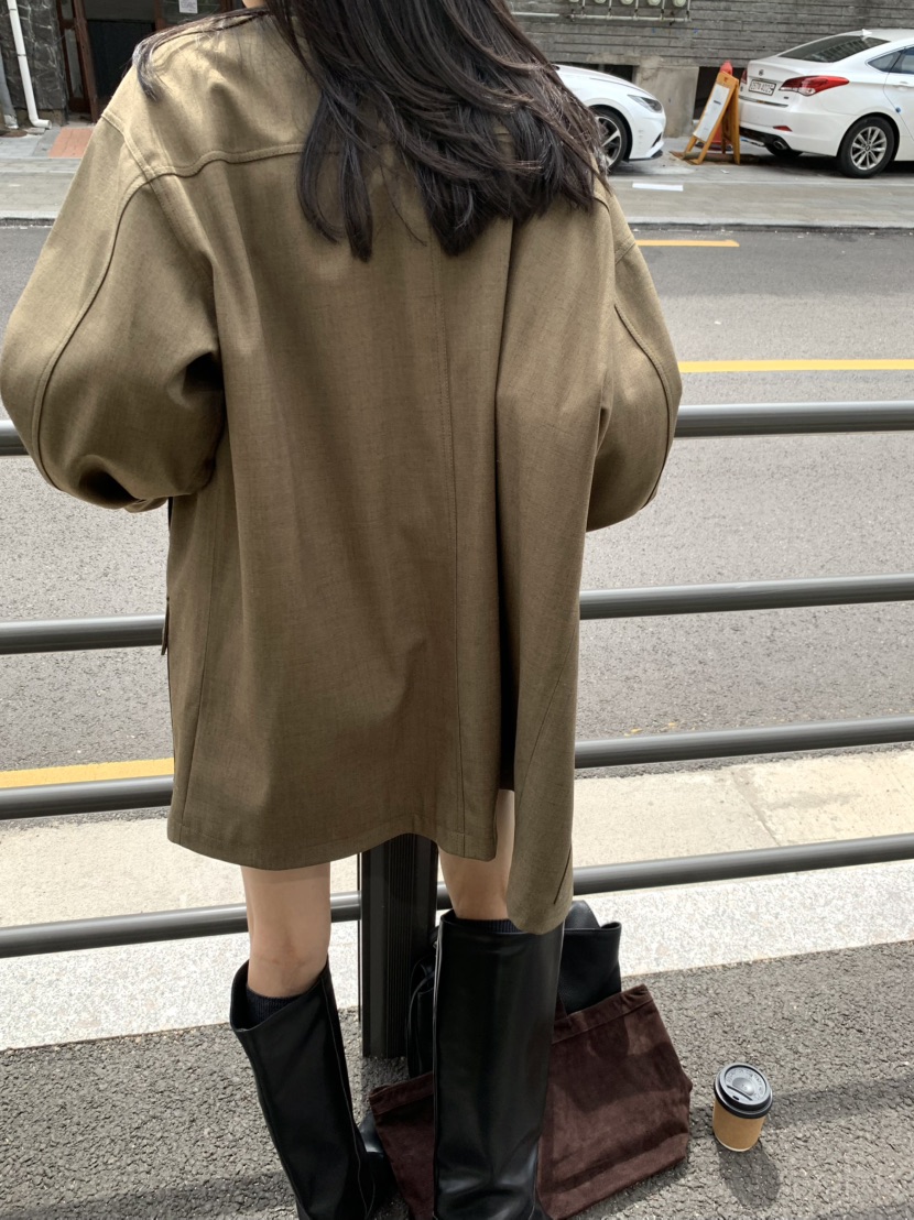LOFN東大門實拍女裝新品人氣時尚熱賣推薦休閑真品夾克LOFN夾克