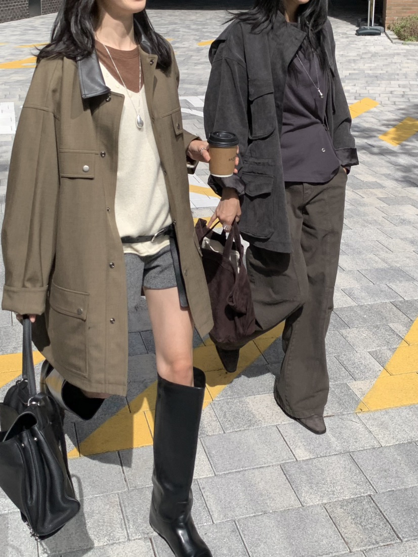 LOFN東大門實拍女裝新品人氣時尚熱賣推薦休閑真品夾克LOFN夾克