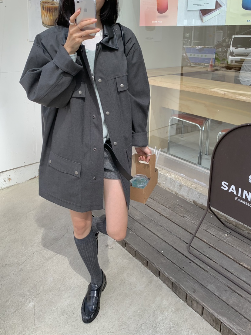 LOFN東大門實拍女裝新品人氣時尚熱賣推薦休閑真品夾克LOFN夾克