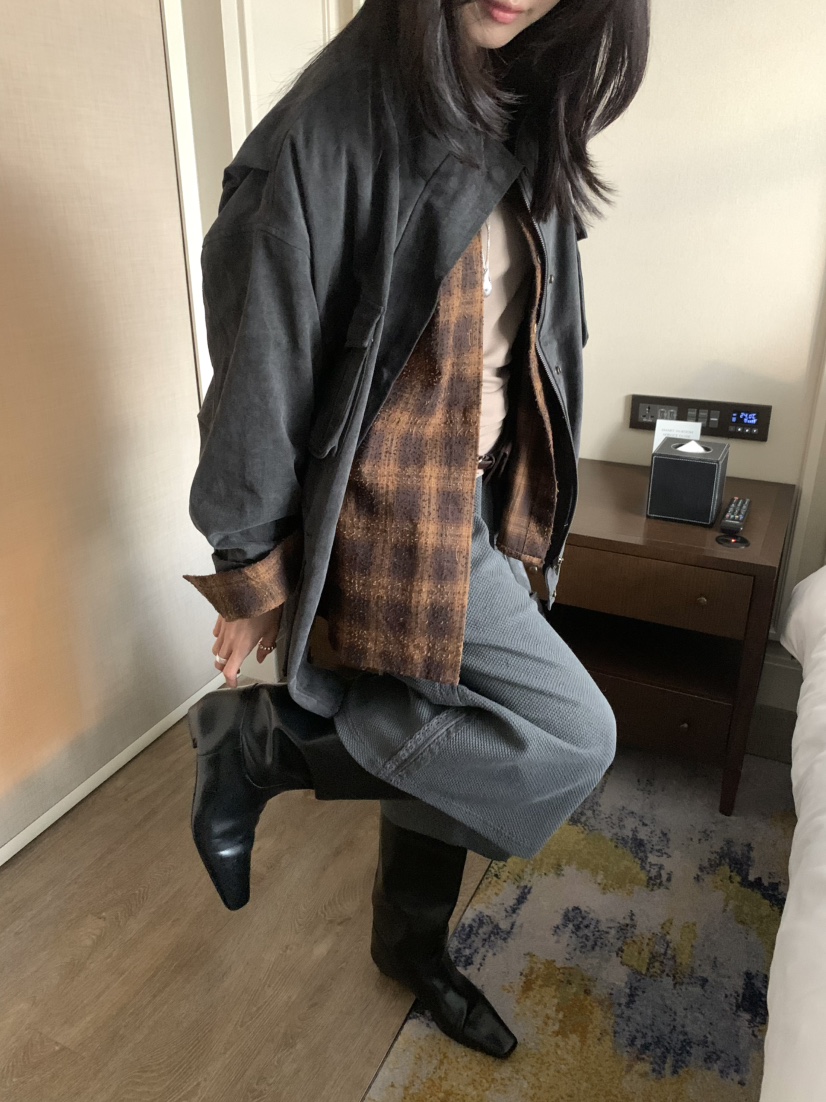 LOFN韓國直郵女裝新品推薦時尚休閑真品人氣熱賣襯衫蕾絲衫LOFN襯衫/蕾絲衫