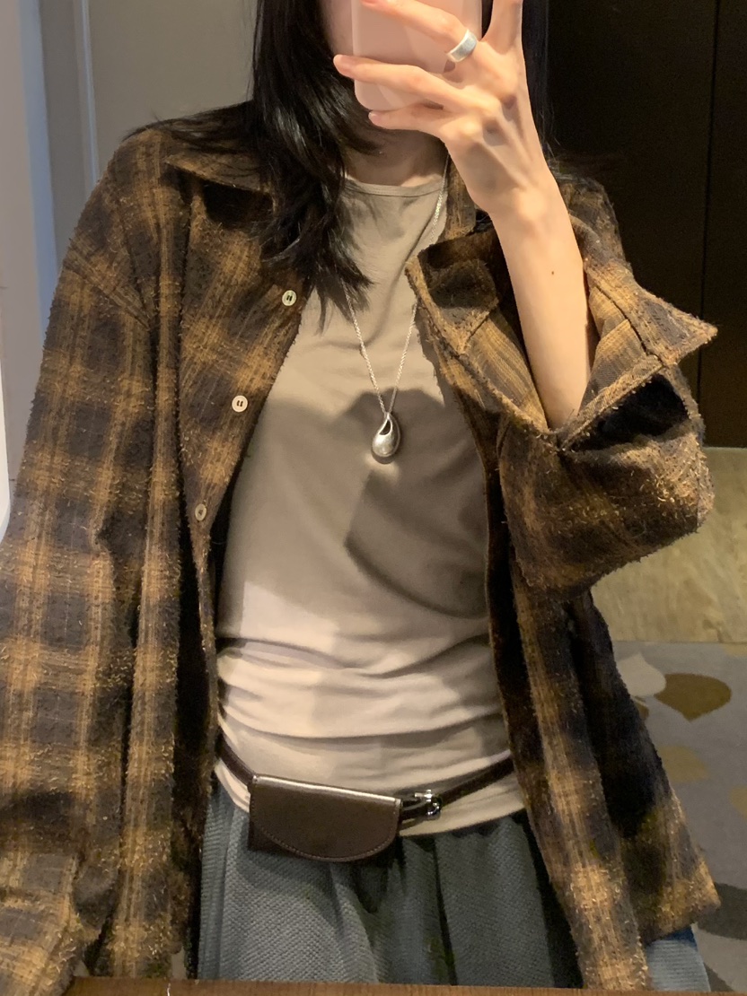LOFN韓國直郵女裝新品推薦時尚休閑真品人氣熱賣襯衫蕾絲衫LOFN襯衫/蕾絲衫