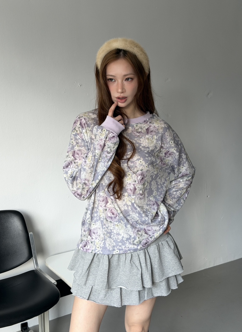 LOVABLE-L東大門代購女士新款時尚熱賣休閑人氣推薦長袖T恤LOVABLE長袖T恤
