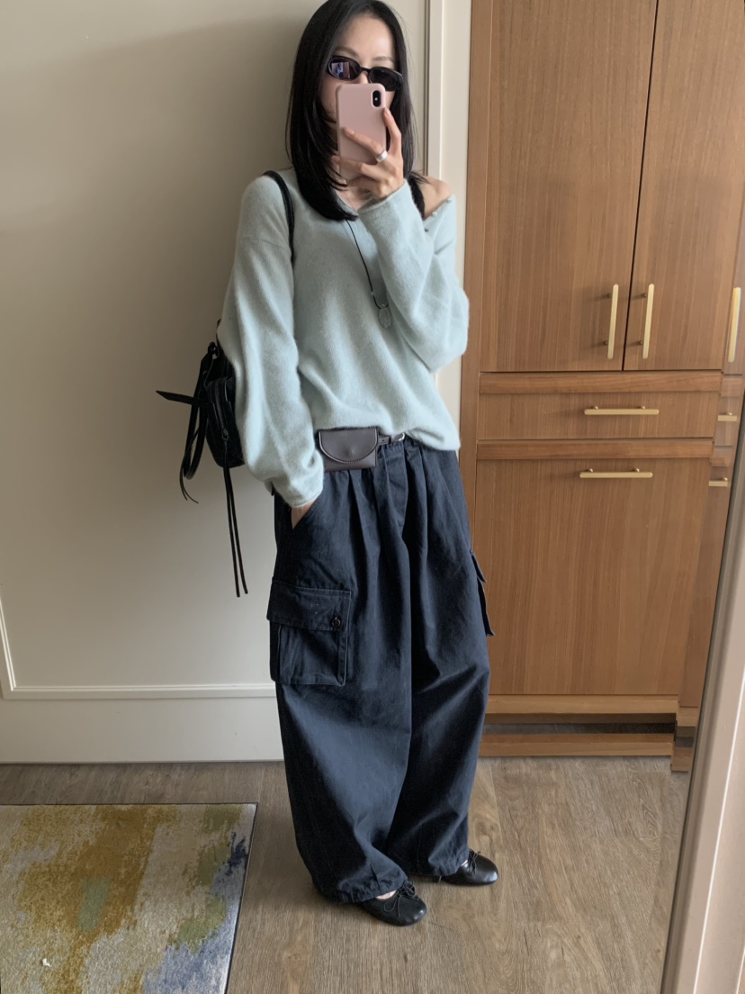 LOFN東大門實拍女裝新品時尚真品人氣熱賣推薦針織衫浣熊LOFN針織衫