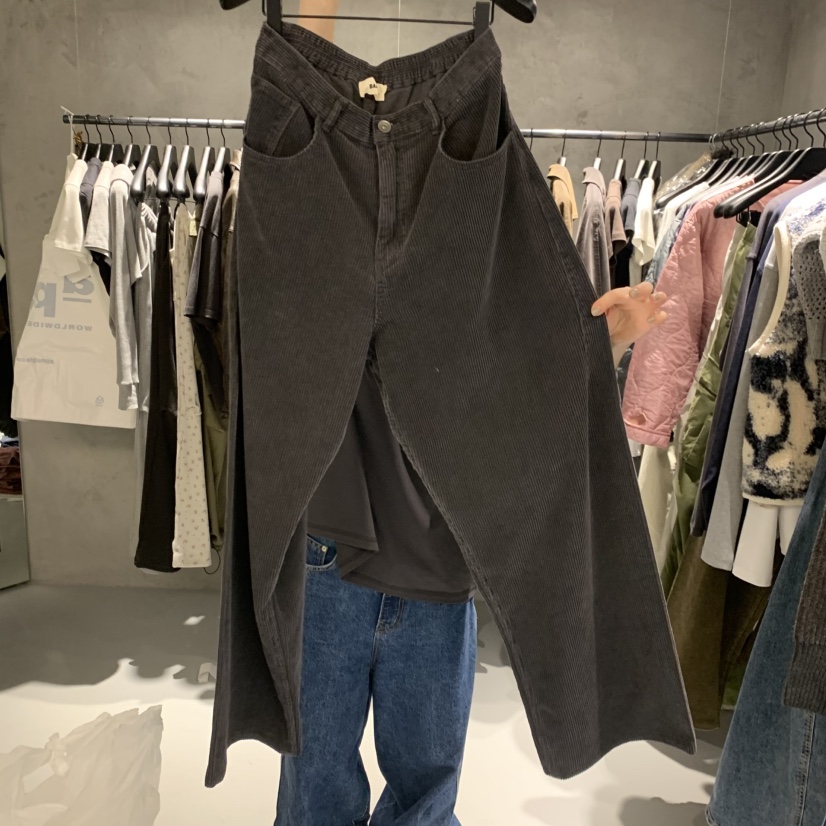 BALLOW STUDIO東大門實拍女裝新品推薦熱賣休閑褲燈心絨BALLOW STUDIO休閑褲圖色2