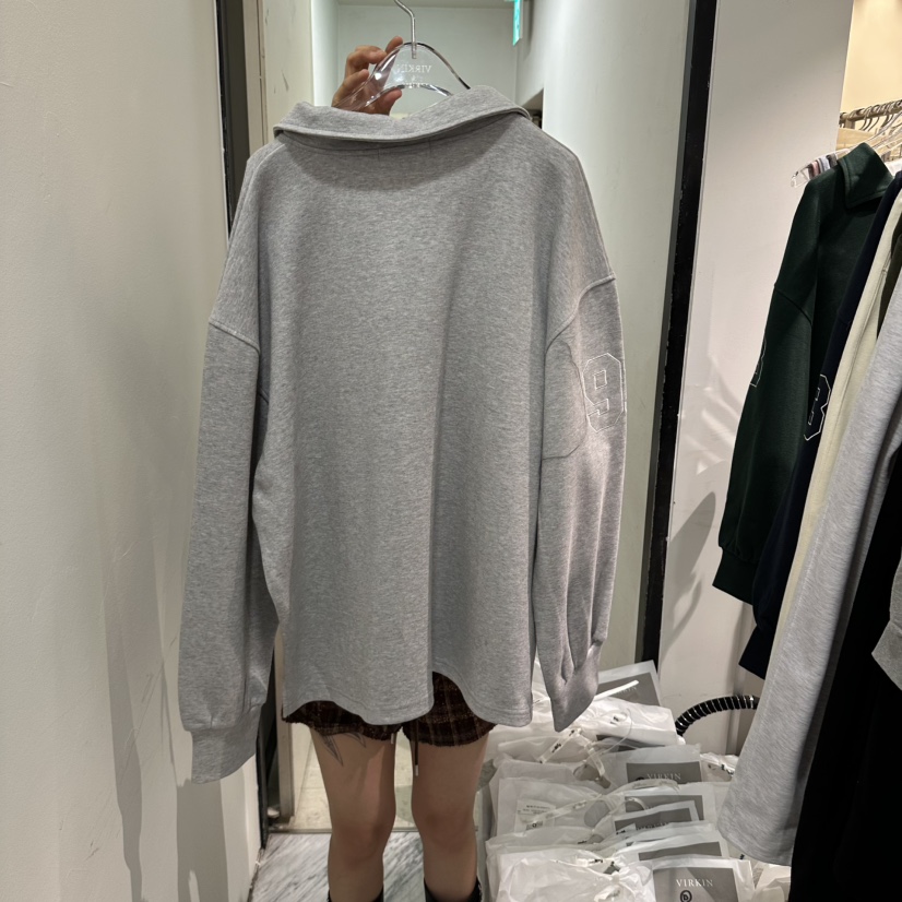 VIRKIN韓國直郵女士新品人氣推薦真品時尚休閑熱賣衛衣VIRKIN衛衣
