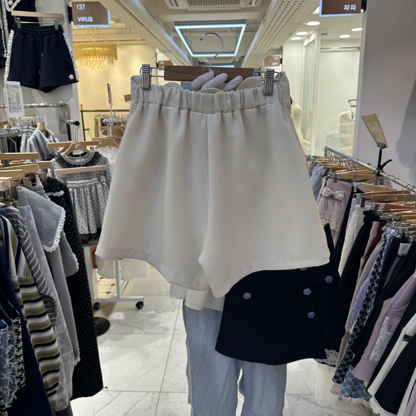 PAPA東大門實拍女士新品時尚人氣推薦熱賣休閑真品裙褲Papaine/HALMADE裙褲