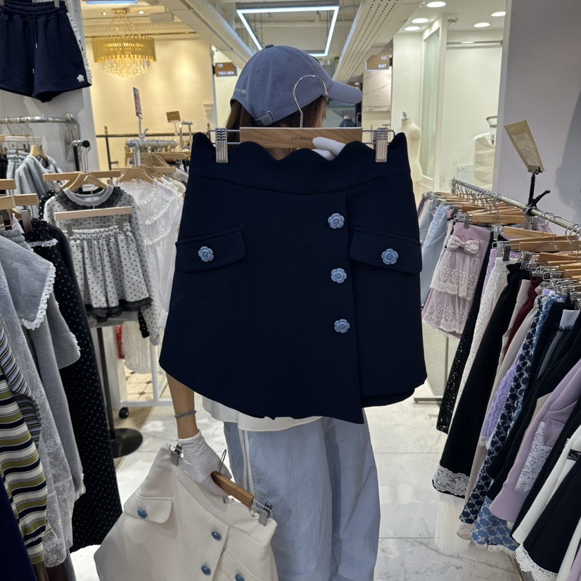 PAPA東大門實拍女士新品時尚人氣推薦熱賣休閑真品裙褲Papaine/HALMADE裙褲圖色2
