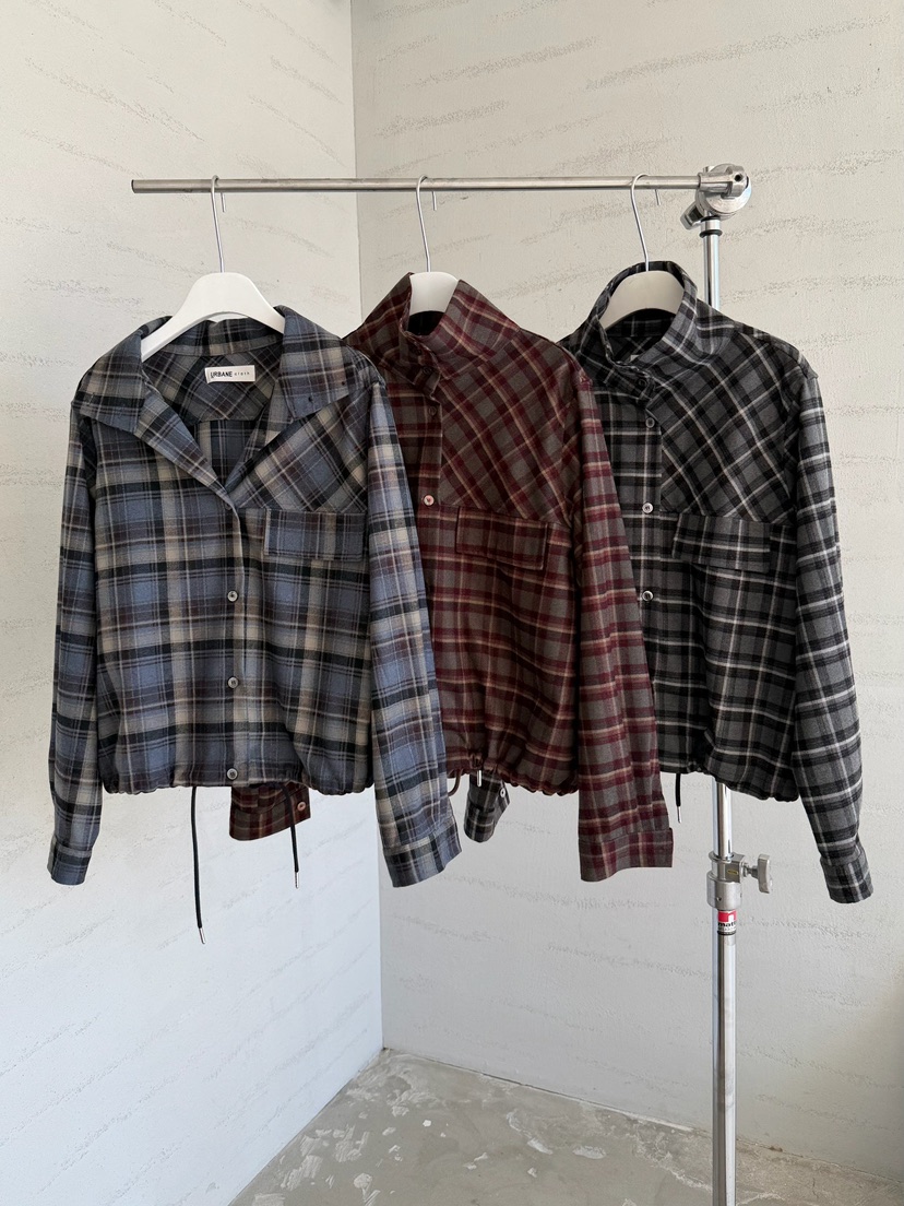 URBANE cloth韓國直郵女裝新品推薦時尚真品襯衫蕾絲衫高領URBANE cloth襯衫/蕾絲衫