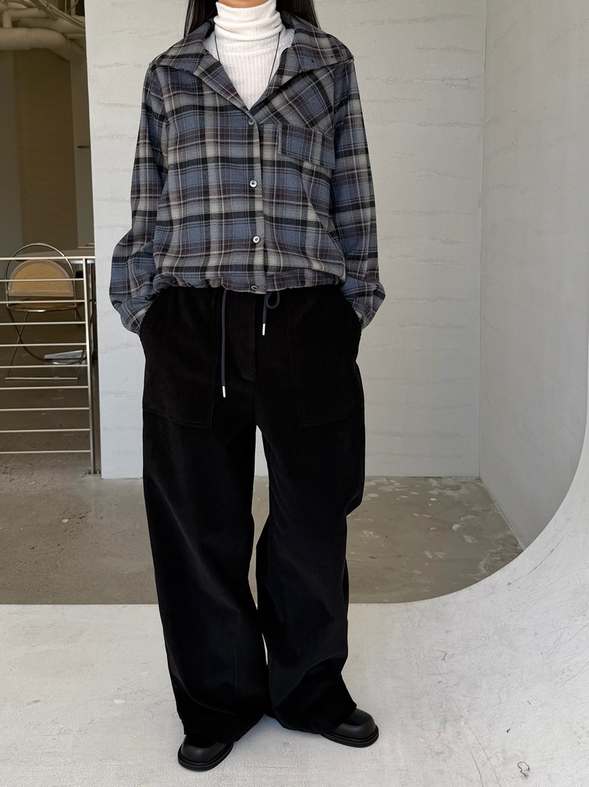 URBANE cloth韓國直郵女裝新品推薦時尚真品襯衫蕾絲衫高領URBANE cloth襯衫/蕾絲衫