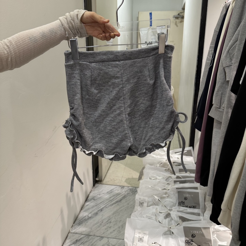 VIRKIN東大門代購女裝新品真品推薦時尚休閑人氣熱賣短褲VIRKIN短褲圖色1