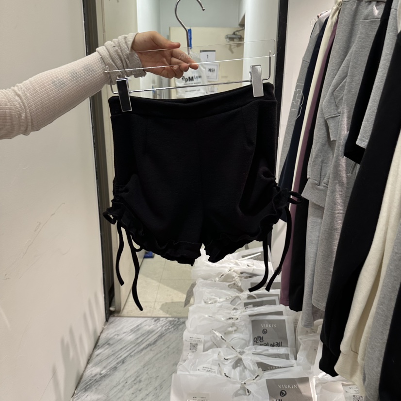 VIRKIN東大門代購女裝新品真品推薦時尚休閑人氣熱賣短褲VIRKIN短褲圖色3