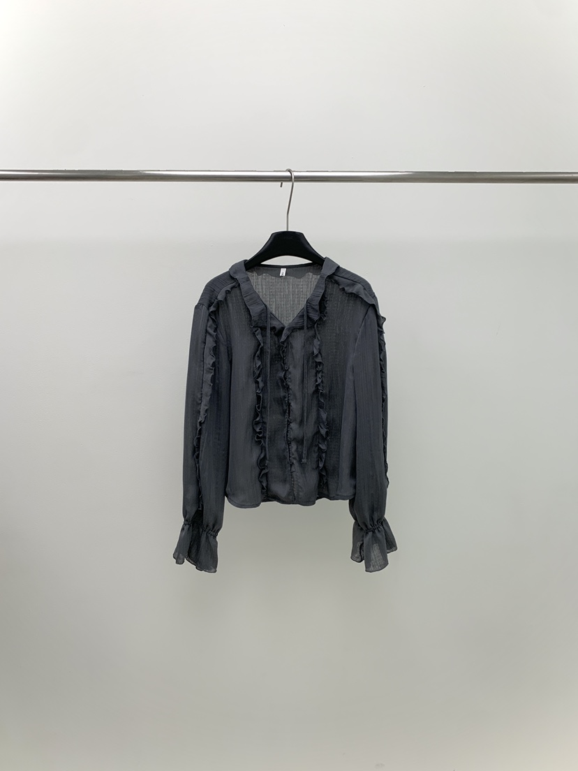 ORINNE東大門代購女裝新款休閑推薦熱賣真品時尚襯衫蕾絲衫ORINNE襯衫/蕾絲衫圖色2