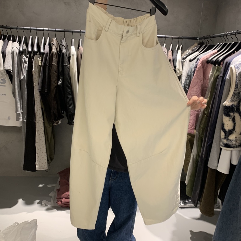 BALLOW STUDIO東大門代購女裝新品人氣真品休閑休閑褲彈力BALLOW STUDIO休閑褲圖色1