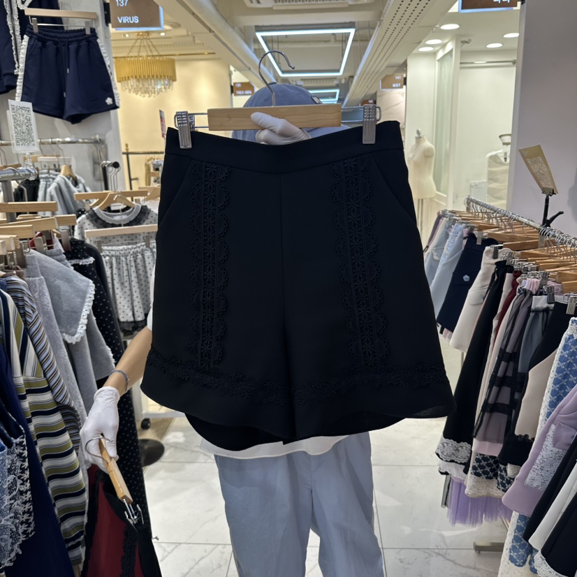 PAPA韓國代購女裝新品休閑時尚人氣熱賣推薦真品短褲Papaine/HALMADE短褲