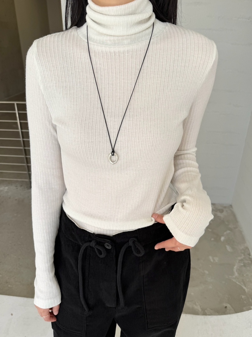 URBANE cloth東大門直郵女士新款真品人氣休閑長袖T恤高領URBANE cloth長袖T恤