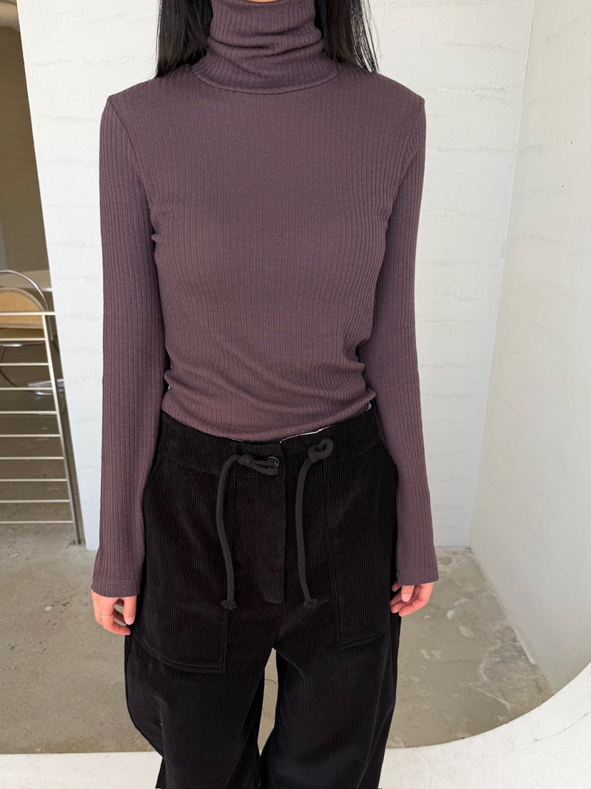 URBANE cloth東大門直郵女士新款真品人氣休閑長袖T恤高領URBANE cloth長袖T恤