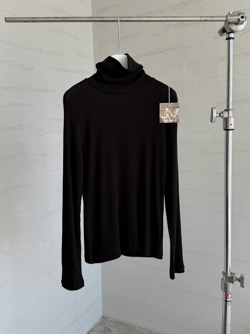 URBANE cloth東大門直郵女士新款真品人氣休閑長袖T恤高領URBANE cloth長袖T恤圖色4