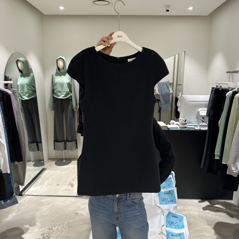 INNI韓國代購女裝新品人氣熱賣真品推薦休閑時尚連衣裙INNI連衣裙圖色2