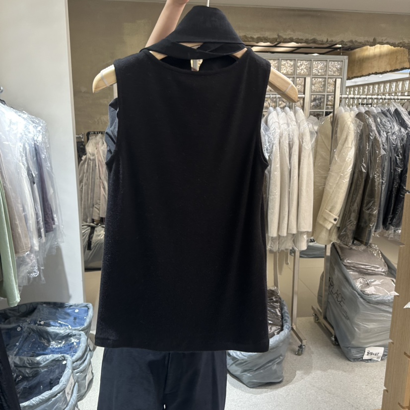 UTRE東大門代購女裝新款真品人氣時尚休閑吊帶背心圍巾無袖UTRE吊帶/背心