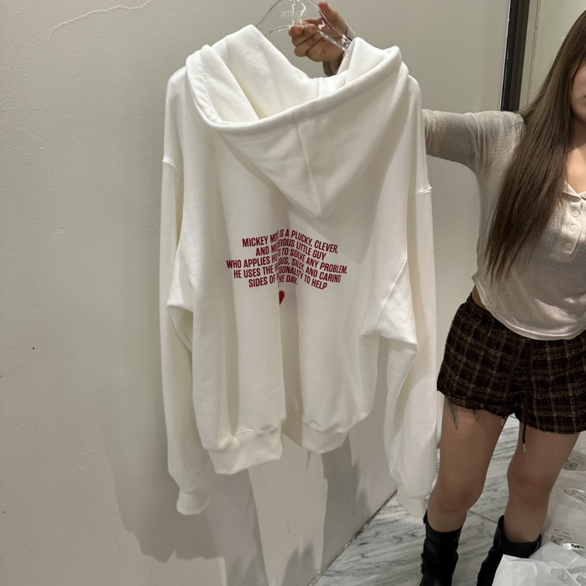 VIRKIN韓國代購女裝新品人氣休閑時尚真品熱賣衛衣米奇拉鏈VIRKIN衛衣