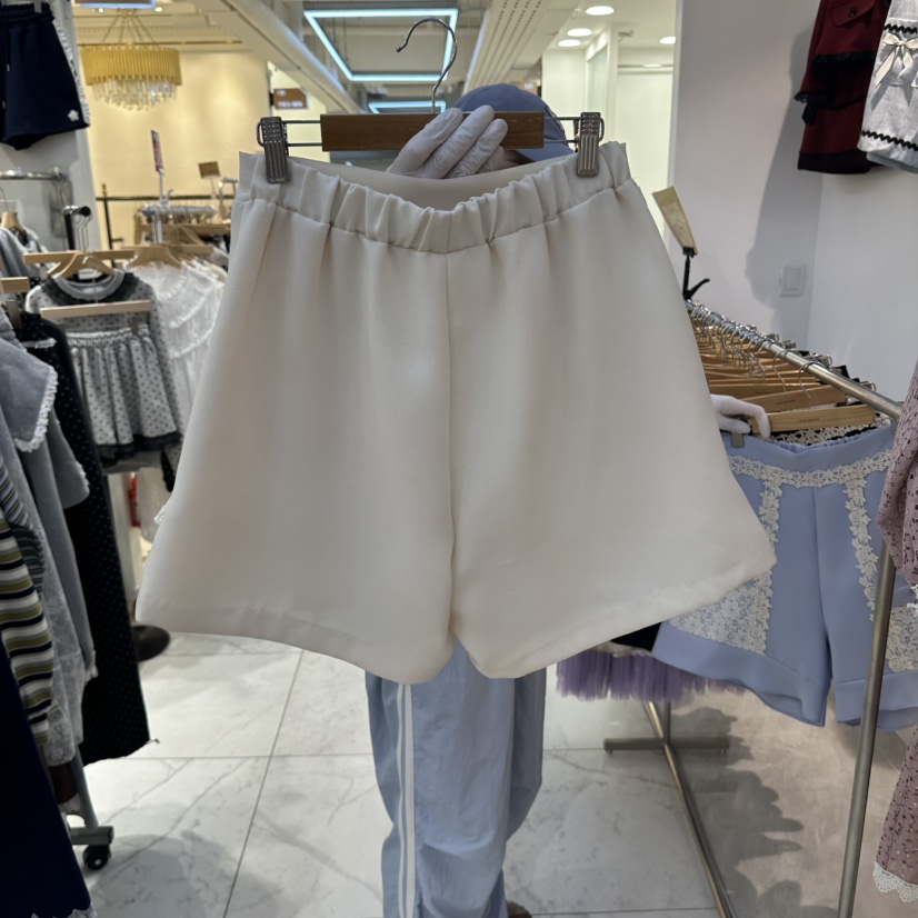 PAPA韓國直郵女士新品熱賣真品人氣休閑推薦時尚短褲Papaine/HALMADE短褲