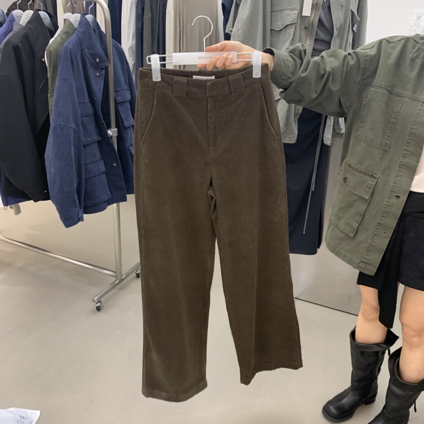 BRICKSADE東大門實拍女裝新品真品休閑熱賣推薦休閑褲燈芯絨BRICKSADE休閑褲圖色2
