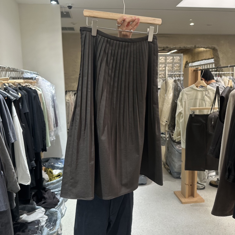 UTRE東大門代購女裝新款真品人氣熱賣推薦半身裙中短裙折疊UTRE半身裙/中短裙