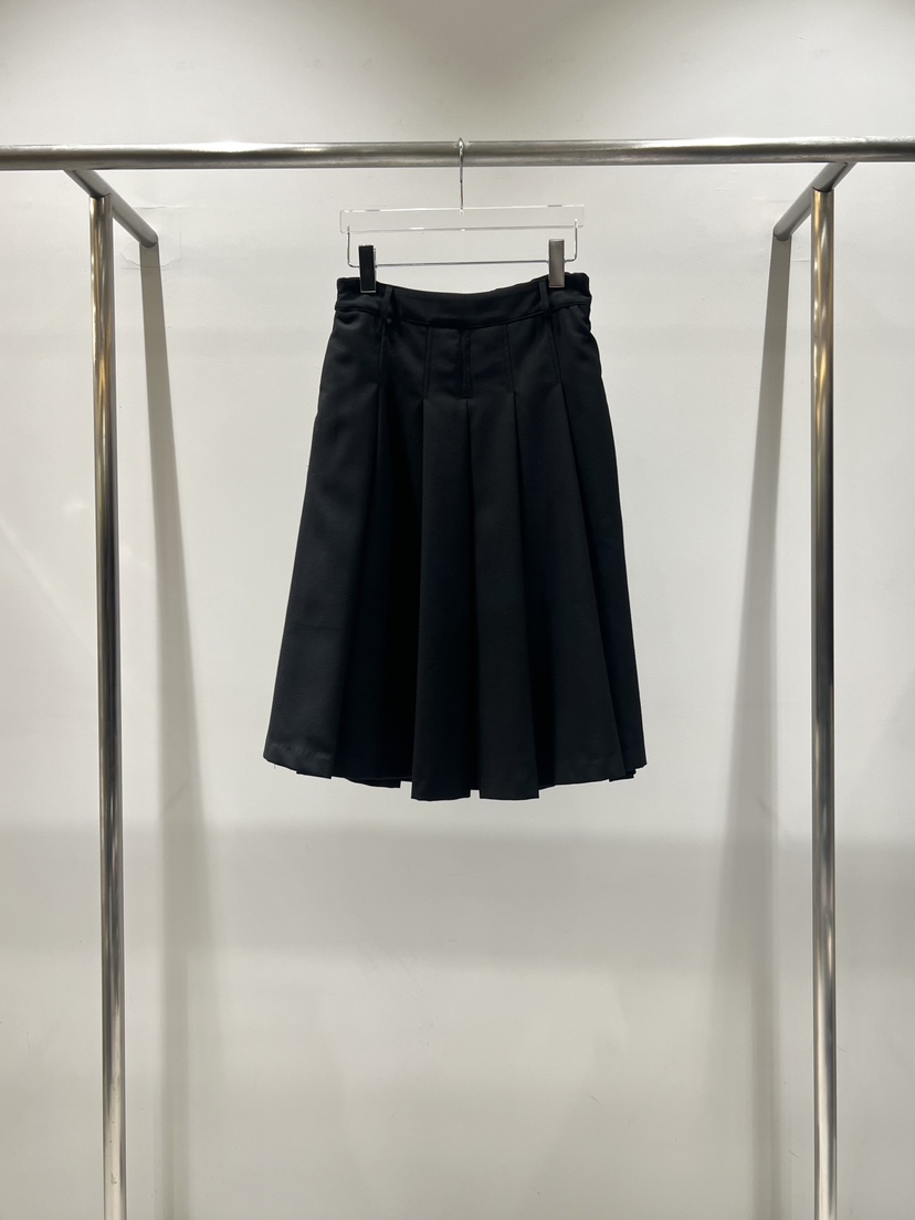 CESTLAVIE東大門代購女士新品熱賣時尚人氣半身裙中短裙褶裥CESTLAVIE半身裙/中短裙圖色3黑色