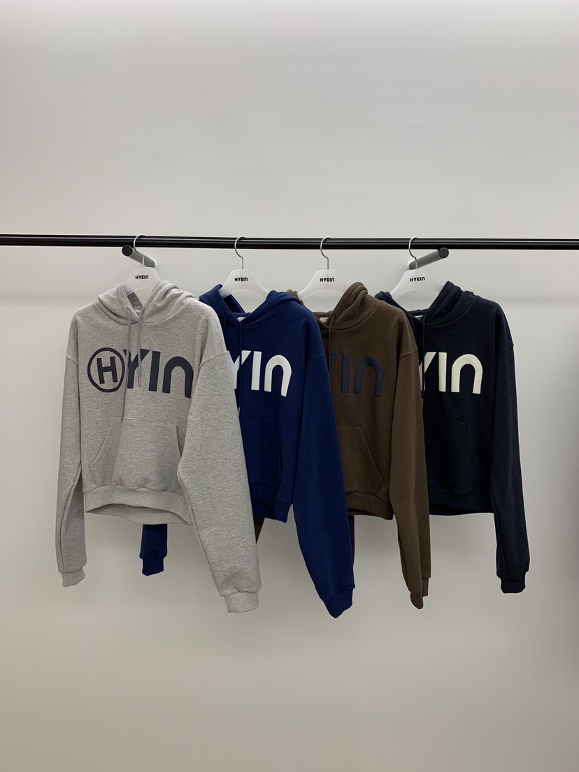 HYEIN韓國直郵女裝新品推薦熱賣人氣真品時尚休閑衛衣兜帽HYEIN衛衣
