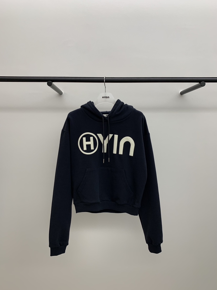 HYEIN韓國直郵女裝新品推薦熱賣人氣真品時尚休閑衛衣兜帽HYEIN衛衣圖色2
