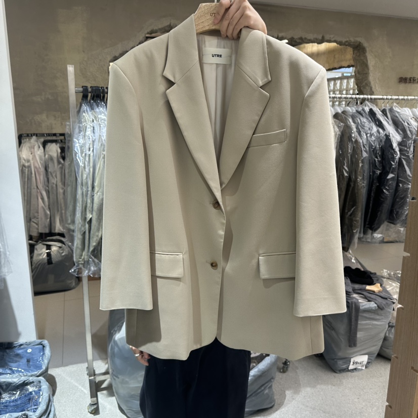 UTRE韓國代購女士新品熱賣真品人氣推薦時尚西裝西服大號UTRE西裝/西服圖色1