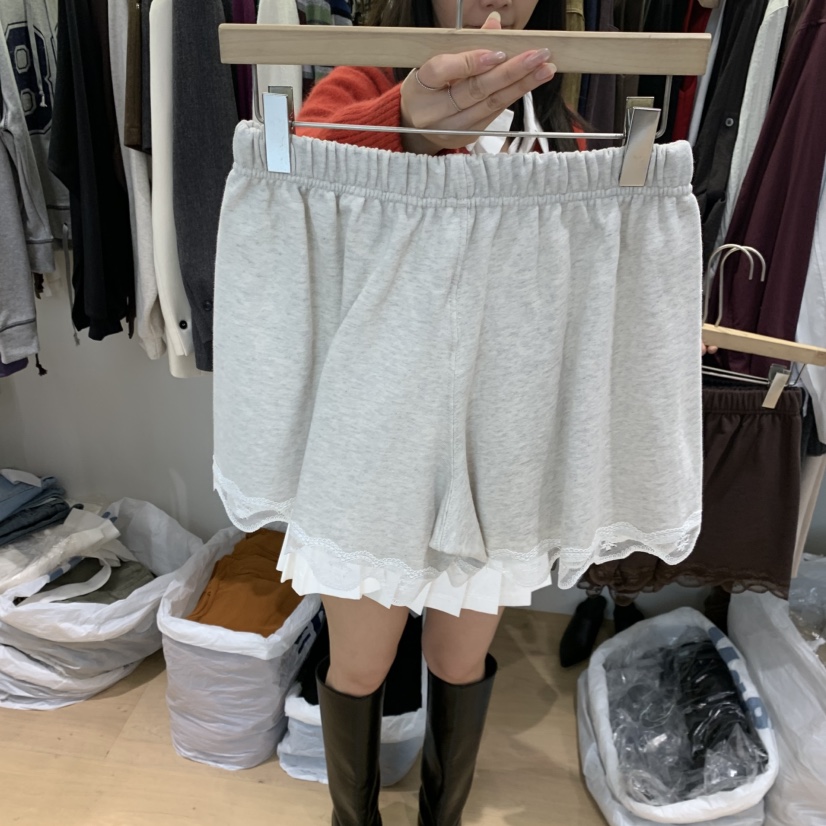 W AND J韓國直郵女裝新品熱賣推薦時尚休閑人氣真品短褲WANDJ短褲