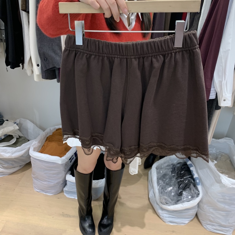 W AND J韓國直郵女裝新品熱賣推薦時尚休閑人氣真品短褲WANDJ短褲圖色2