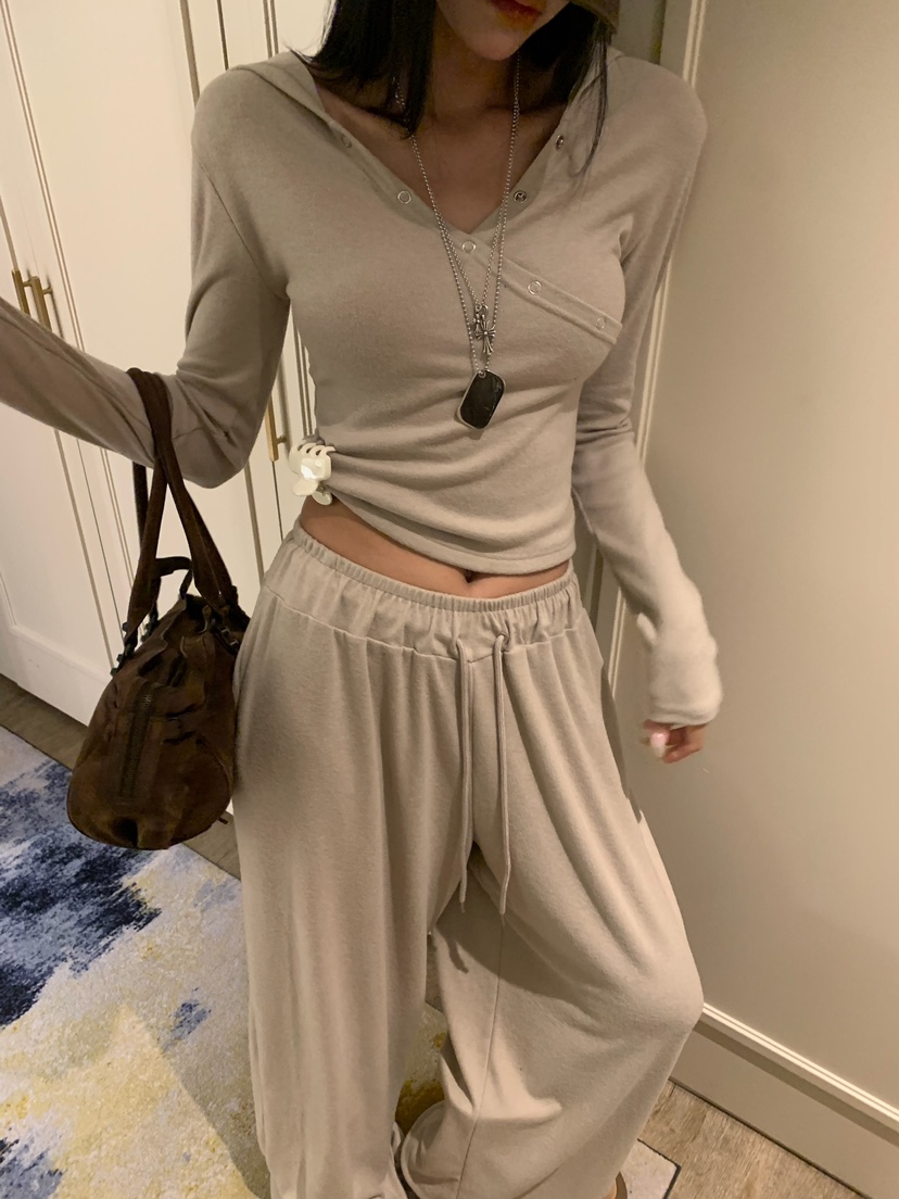 BADCALM東大門實拍女裝新款真品推薦熱賣人氣休閑時尚休閑褲BADCALM休閑褲