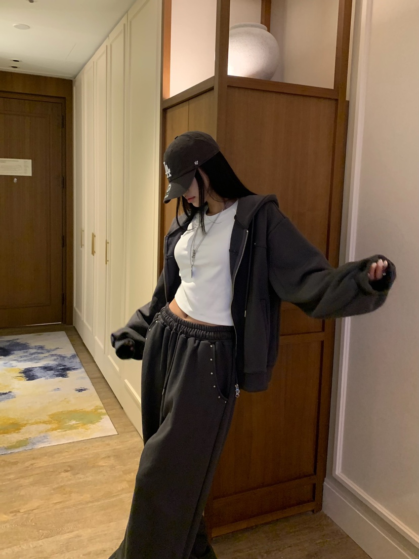 BADCALM韓國代購女士新品時尚真品熱賣推薦人氣休閑休閑褲BADCALM休閑褲