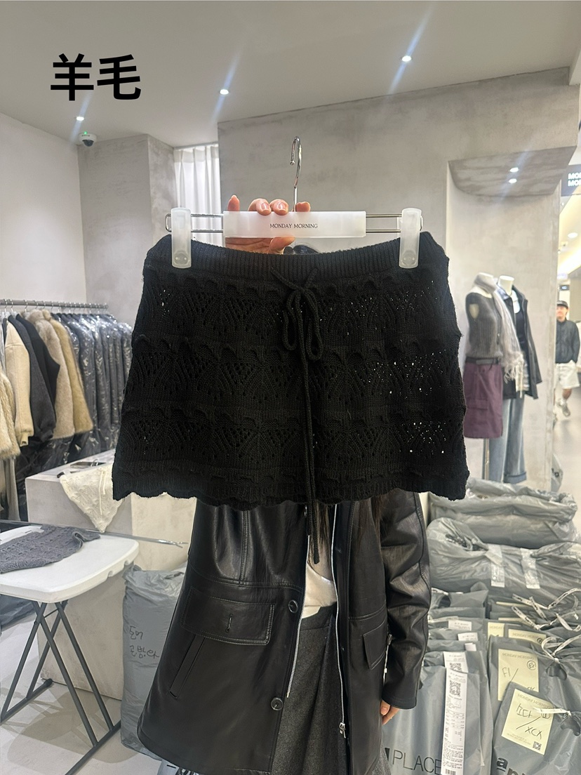 MONDAYMORING東大門實拍女裝新品推薦真品人氣休閑熱賣短裙MONDAYMORING短裙圖色3