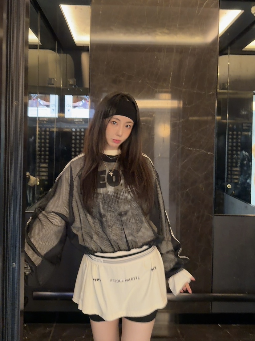 SEOUL PALETTE-Q東大門直郵女裝新款真品時尚推薦衛衣網眼SEOUL PALETTE-Q衛衣