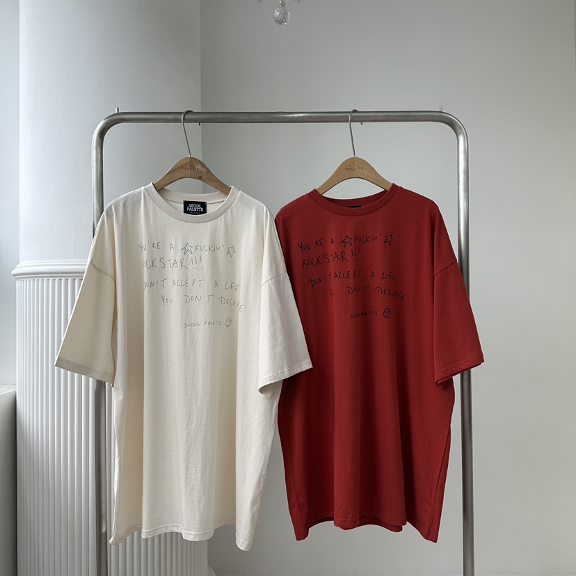 SEOUL PALETTE-Q韓國直郵女士新品時尚人氣熱賣真品T恤SEOUL PALETTE-QT恤